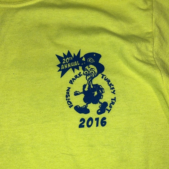20th Annual Edison Park Turkey Trot Shirt - Picture 2 of 7